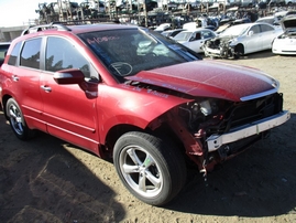 2007 ACURA RDX RED 2.3L AT 4WD A16428